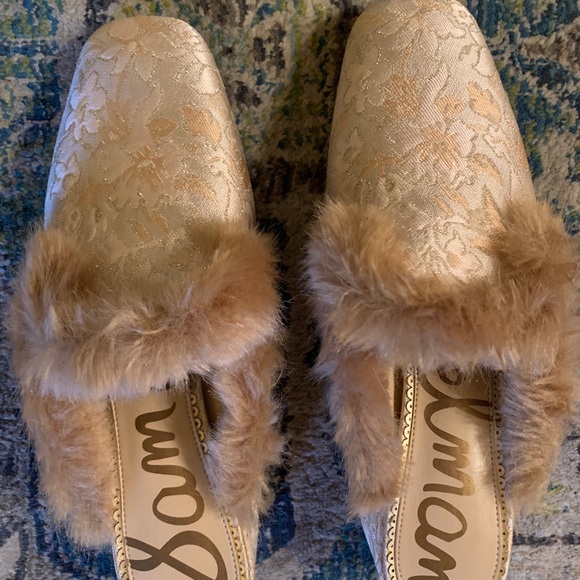 sam edelman fur mules